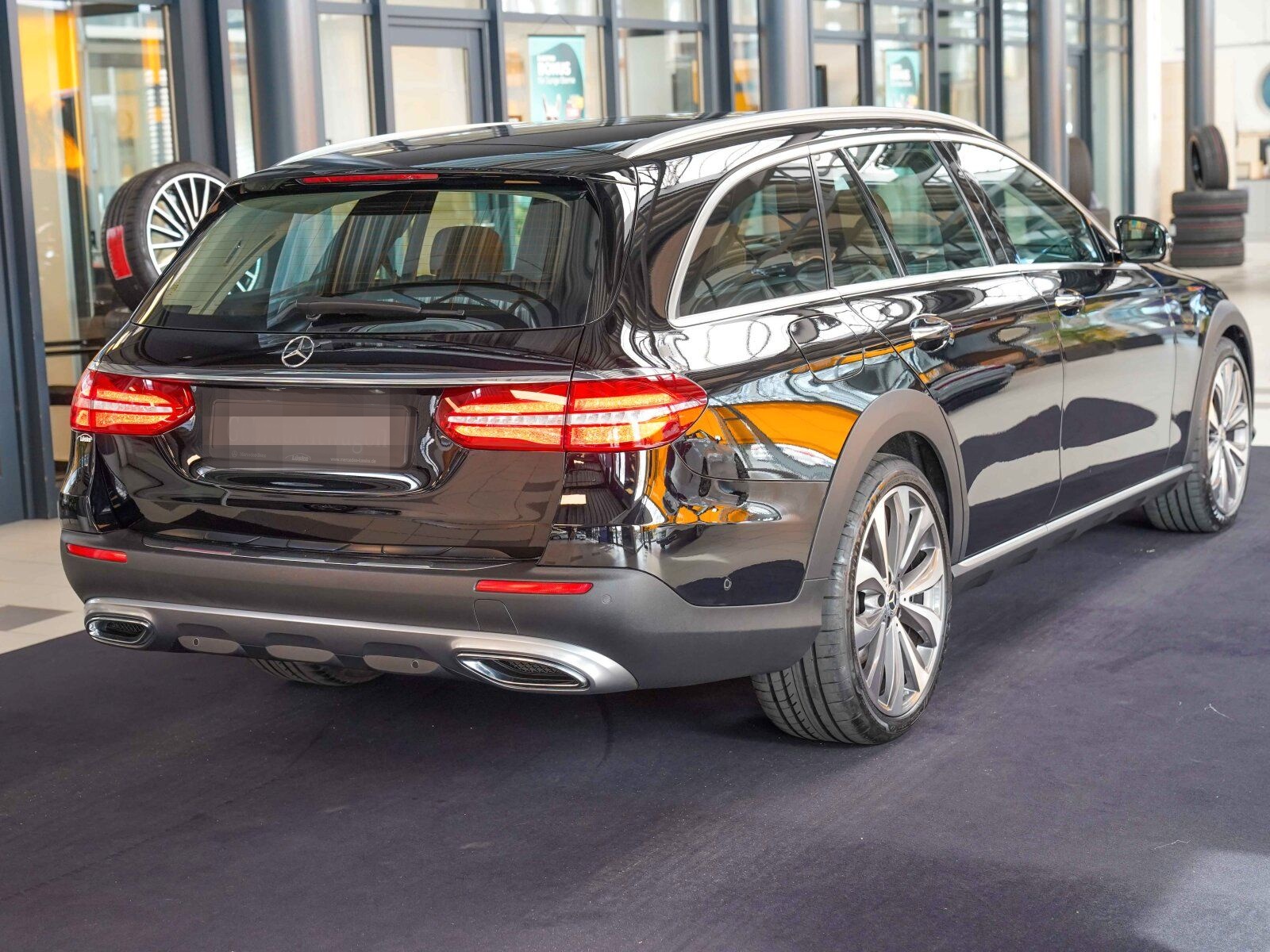 Mercedes-Benz E 400 d T 4M All-Terrain nussbraun KEYLESS AHK foto 4