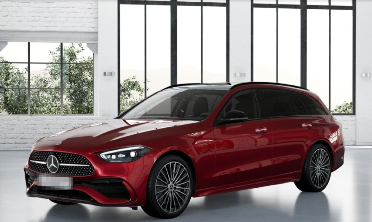 Mercedes-Benz C 220 d T AMG/Night/Pano/Distr/HuD/Sthzg/DigiLig foto 14