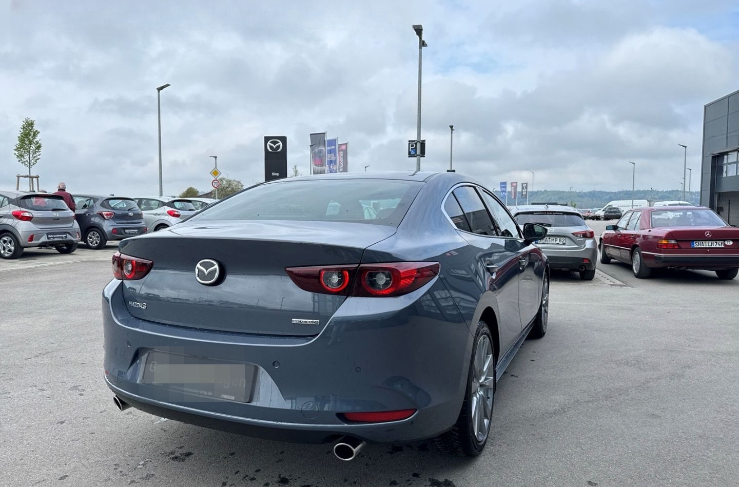 Mazda 3 Exclusive-Line HeadUP LED Keyless Totwinkelass foto 5