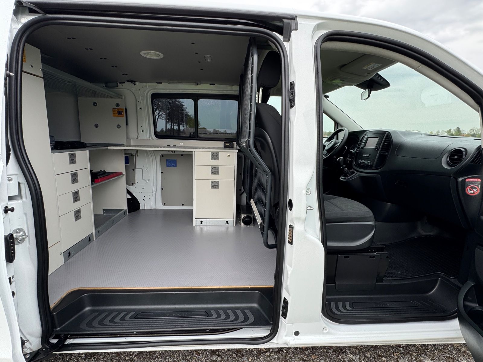 Mercedes-Benz Vito Mixto Kasten Büro Camper LuftStandhzg 2Sitz foto 17