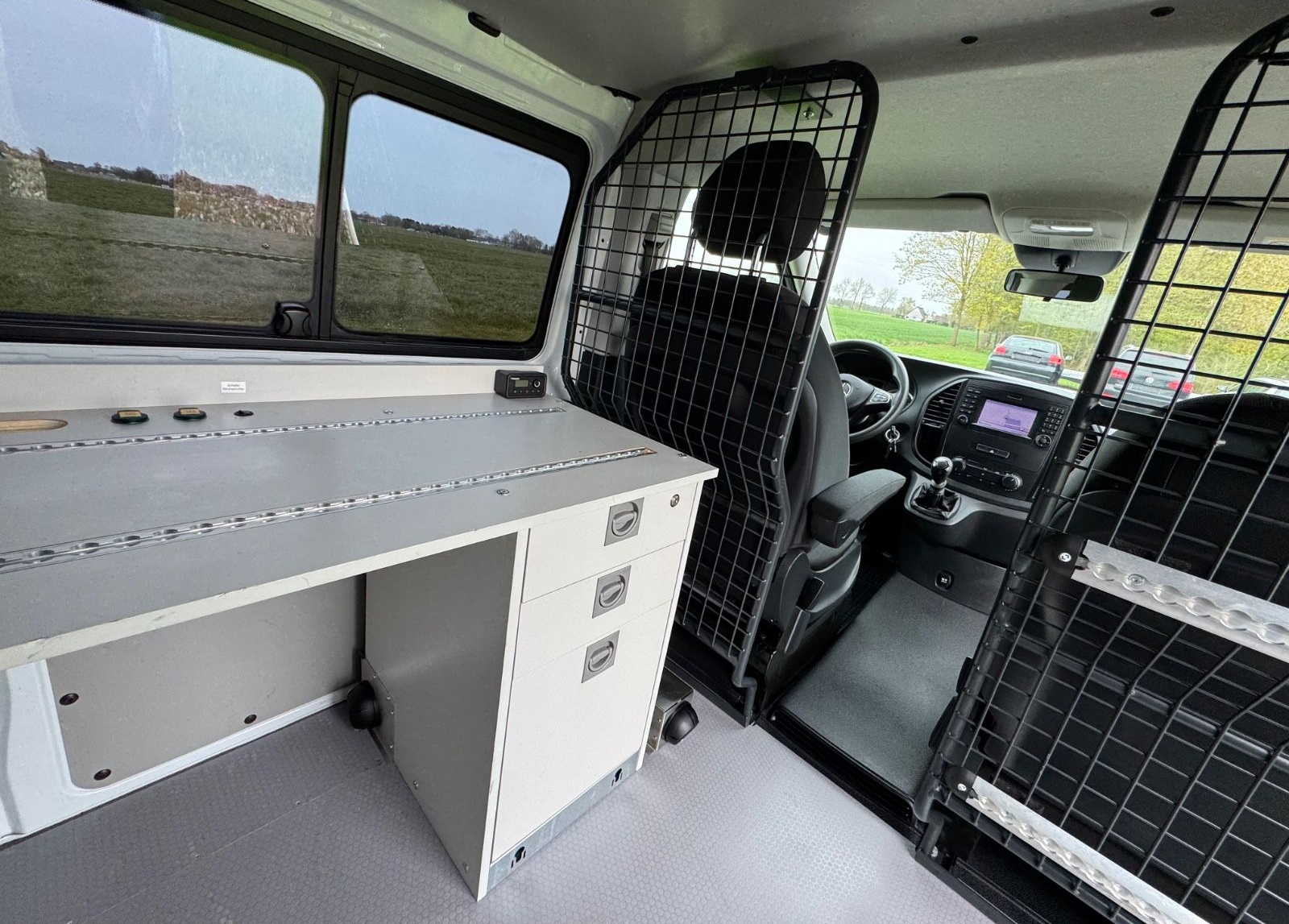 Mercedes-Benz Vito Mixto Kasten Büro Camper LuftStandhzg 2Sitz foto 3