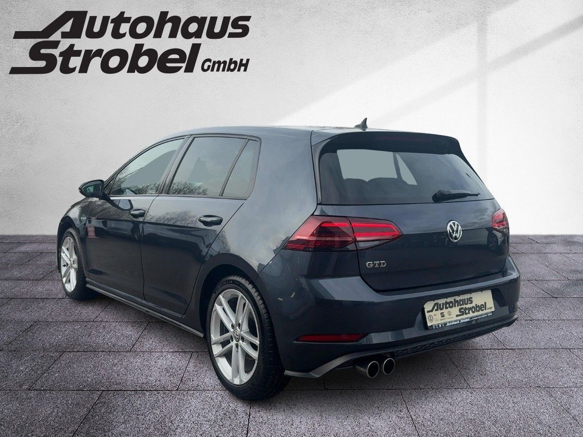 Volkswagen Golf VII GTD 2.0 TDI DSG ACC AHK Navi Standh. D foto 5