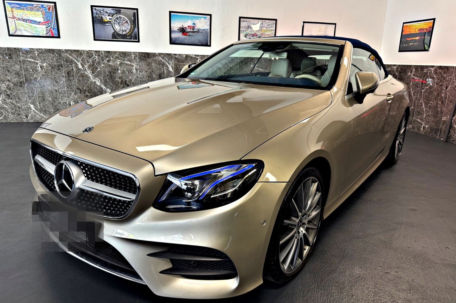 Mercedes-Benz E 200 4Matic AMG Cabrio Distronic Plus Memory