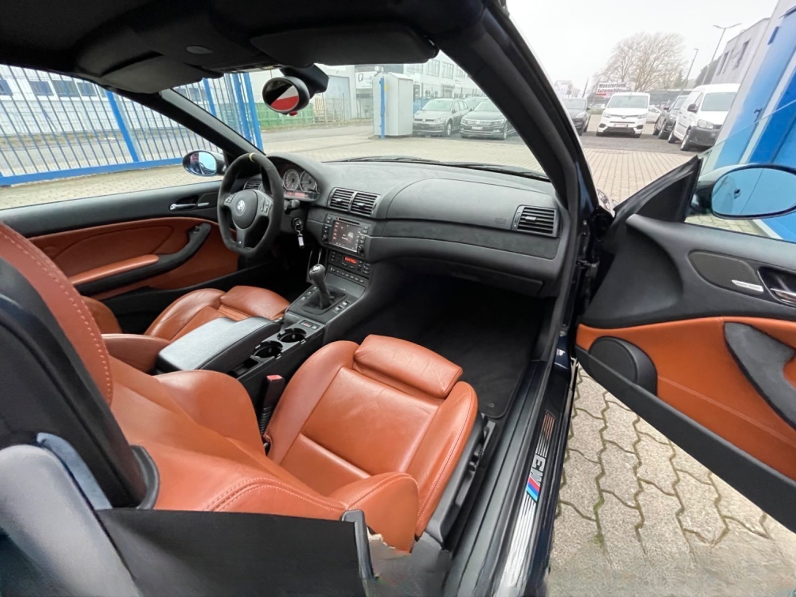 BMW M3 Cabrio Handschalter Leder Harmann foto 11