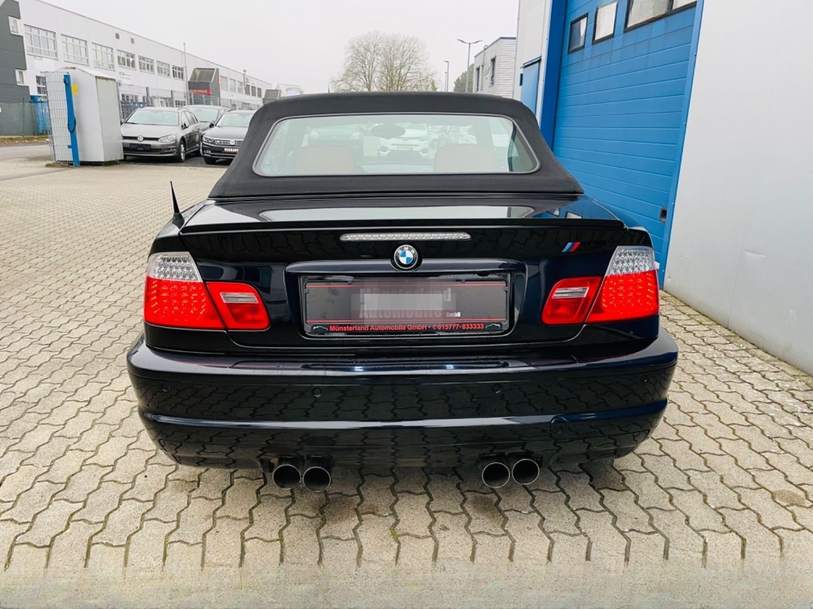 BMW M3 Cabrio Handschalter Leder Harmann foto 14