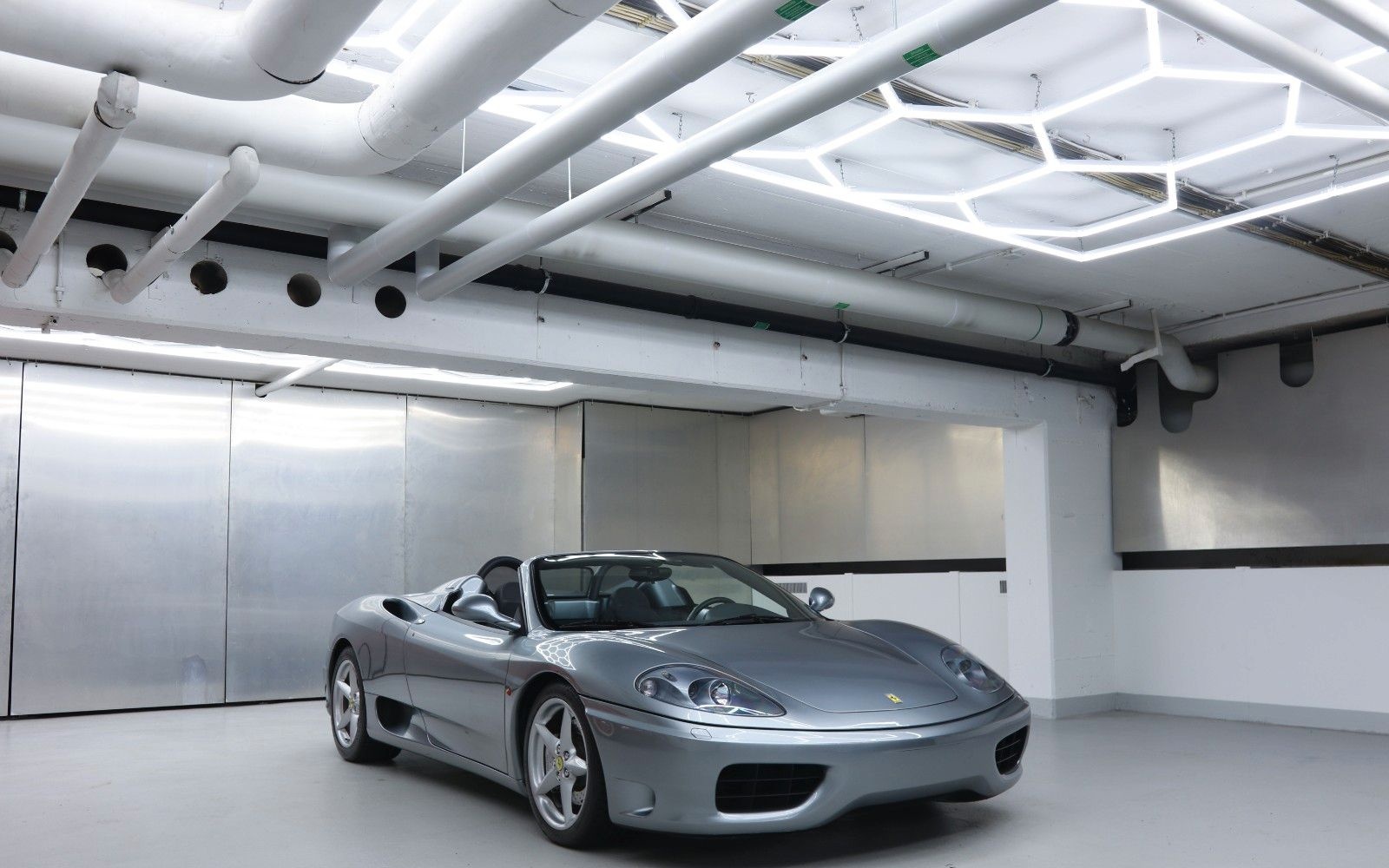 Ferrari 360 Spider F1 Grigio Titanio Sammlerzustand foto 2