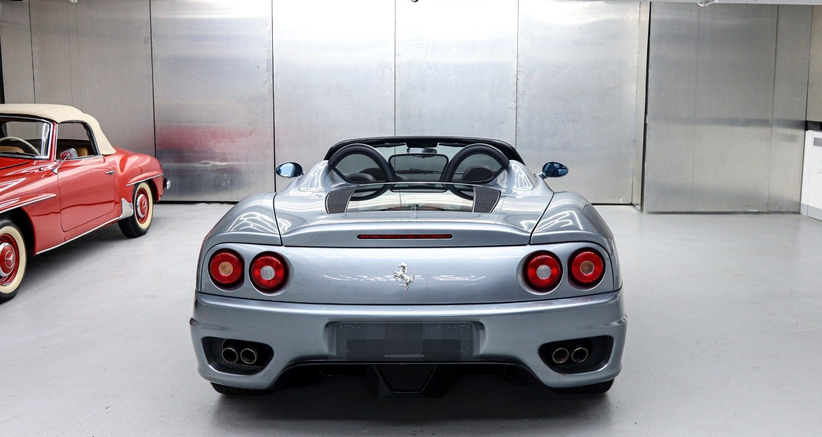 Ferrari 360 Spider F1 Grigio Titanio Sammlerzustand foto 12