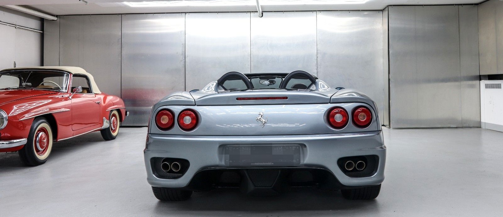 Ferrari 360 Spider F1 Grigio Titanio Sammlerzustand foto 13