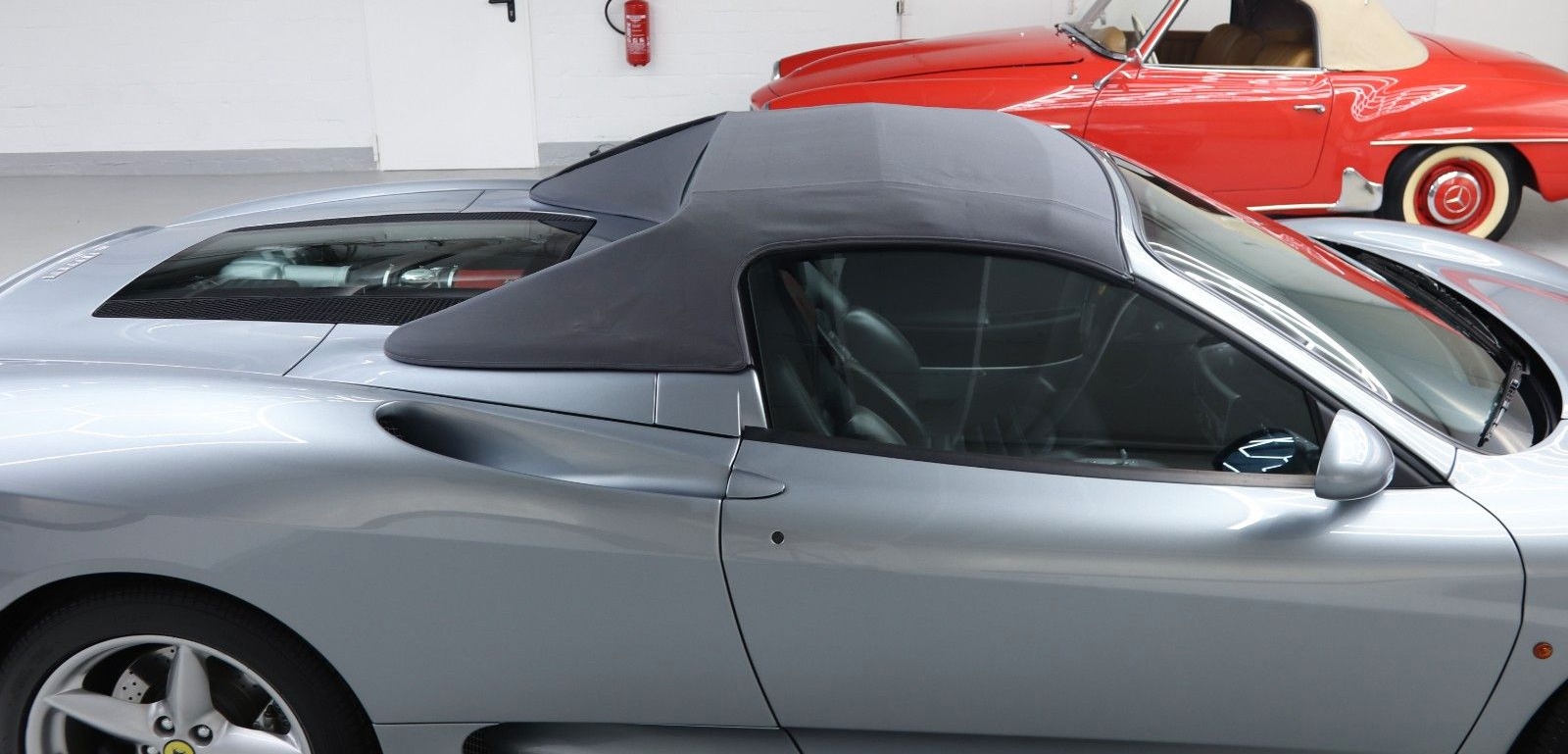 Ferrari 360 Spider F1 Grigio Titanio Sammlerzustand foto 15