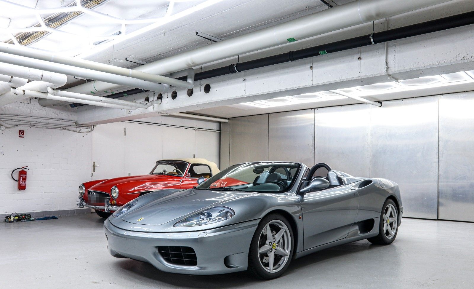 Ferrari 360 Spider F1 Grigio Titanio Sammlerzustand foto 6