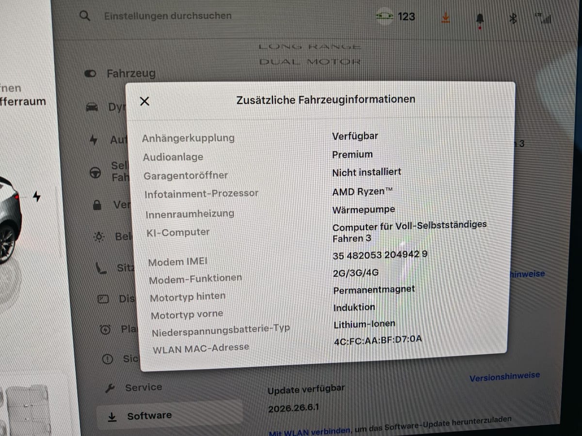 Tesla Model Y LongRange AWD EAP AHK SoH 92,6% foto 4