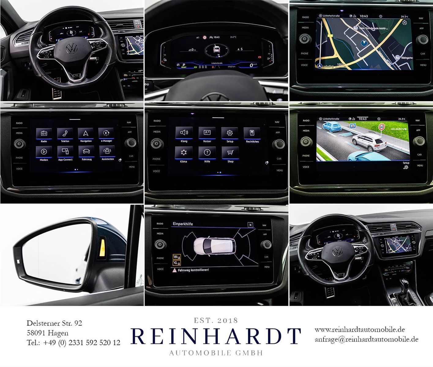 Volkswagen TIGUAN eHYBRID R-LINE 19Z/MATRIX/ACC/APP-CONNECT foto 22