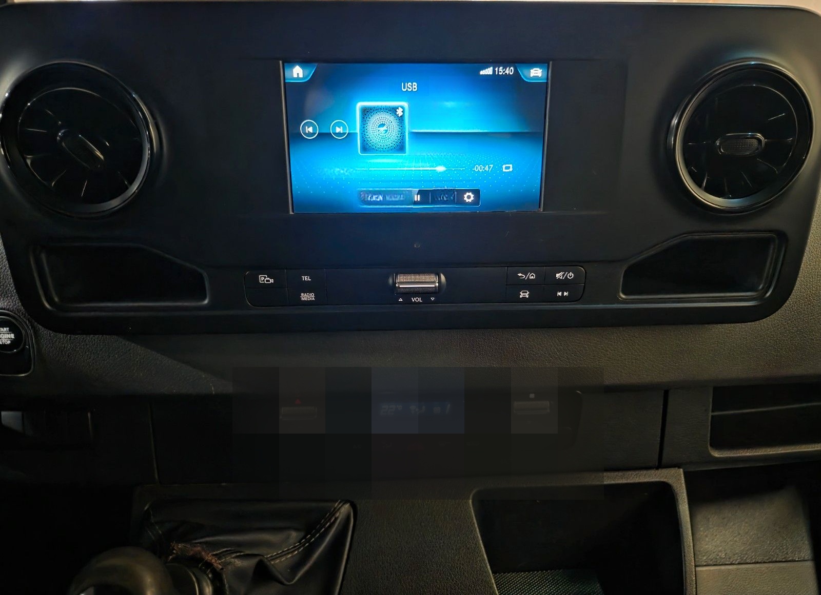 Mercedes-Benz Sprinter 314 4x4 DoKa 6 Sitze AHK Regale foto 12