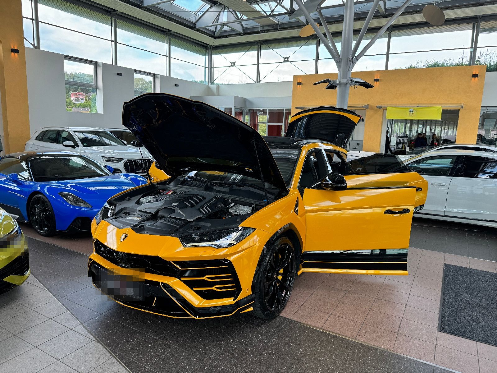 Lamborghini Urus Carbon Q-Citura Pano B&O HUD Ambiente 23" foto 3