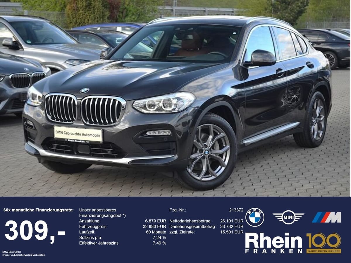 BMW X4 xDrive30d xLine NaviProf.360°Kam.AHK.Pano.ACC