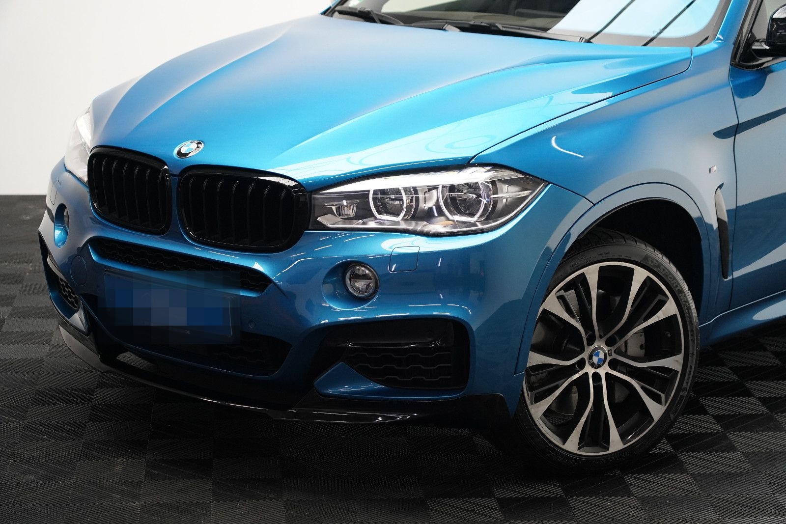 BMW X6 M50d H&K LED Memory AHK Kamera ACC Alcantara foto 11