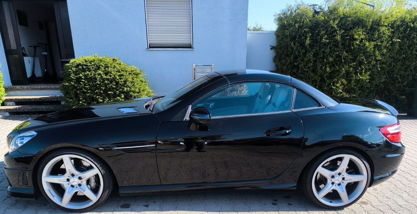 Mercedes-Benz SLK 55 AMG - Bicolor - SL 63 Alu - Magic Sky foto 13