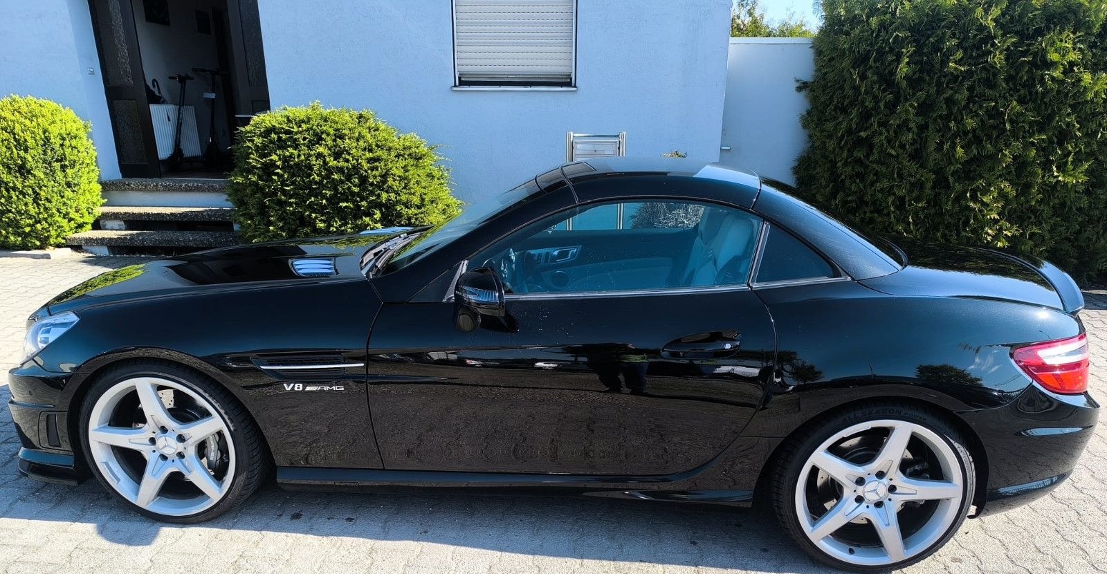 Mercedes-Benz SLK 55 AMG - Bicolor - SL 63 Alu - Magic Sky foto 10