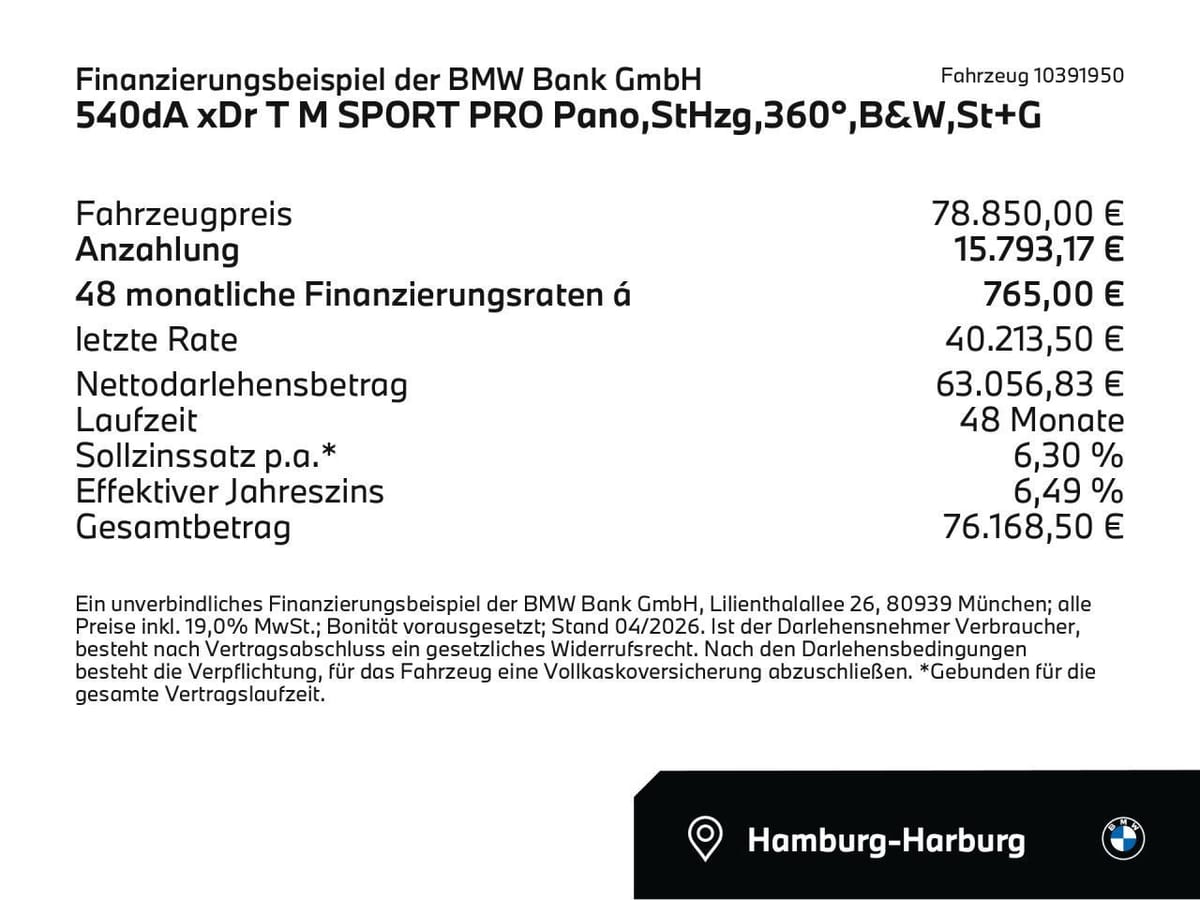 BMW 540dA xDr T M SPORT PRO Pano StHzg,360° B&W St foto 2