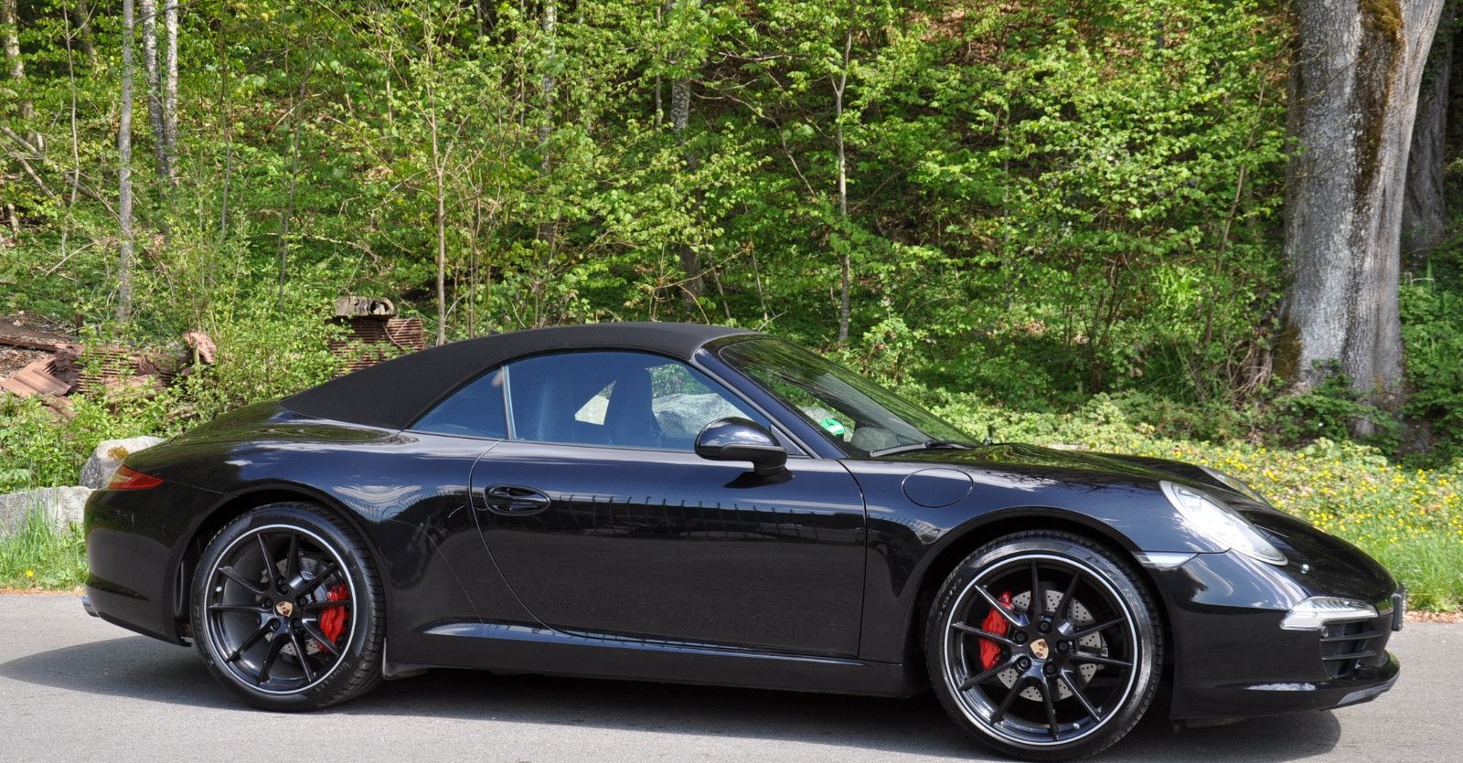 Porsche 911 Carrera Black Edition Cabriolet foto 3
