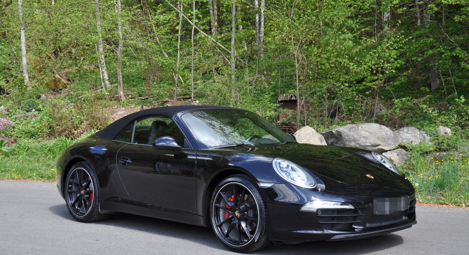 Porsche 911 Carrera Black Edition Cabriolet foto 4