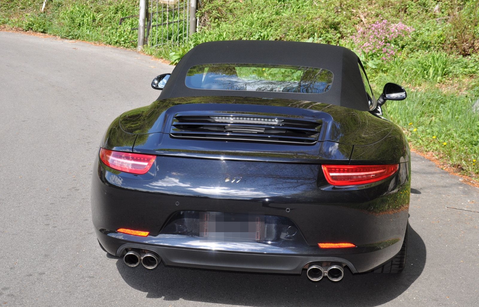 Porsche 911 Carrera Black Edition Cabriolet foto 6