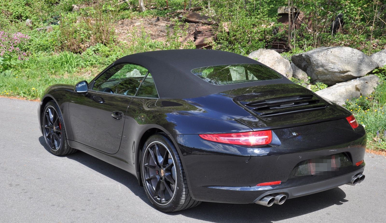 Porsche 911 Carrera Black Edition Cabriolet foto 7