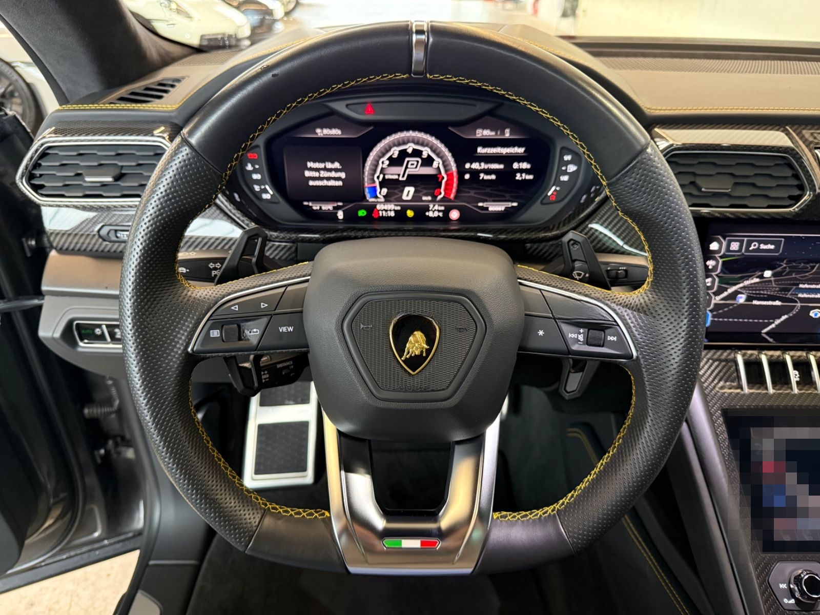 Lamborghini URUS, BIG CABRON INTERIEUR, Q-CITURA, PANO foto 10
