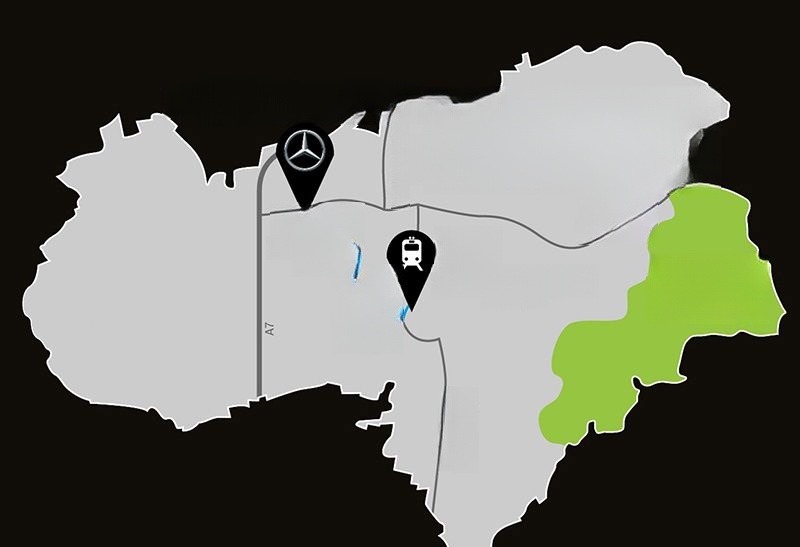 Mercedes-Benz EQC 400 4Ma AMG|Schbd|Sitzklima|HuD|FahrAss|20'' foto 23