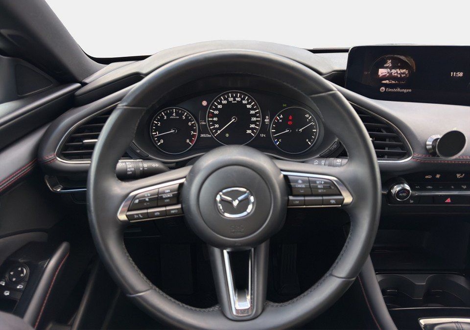 Mazda 3 HOMURA+LED+KAMERA+SHZ+TEMP+KLIMA+ISOFIX foto 10