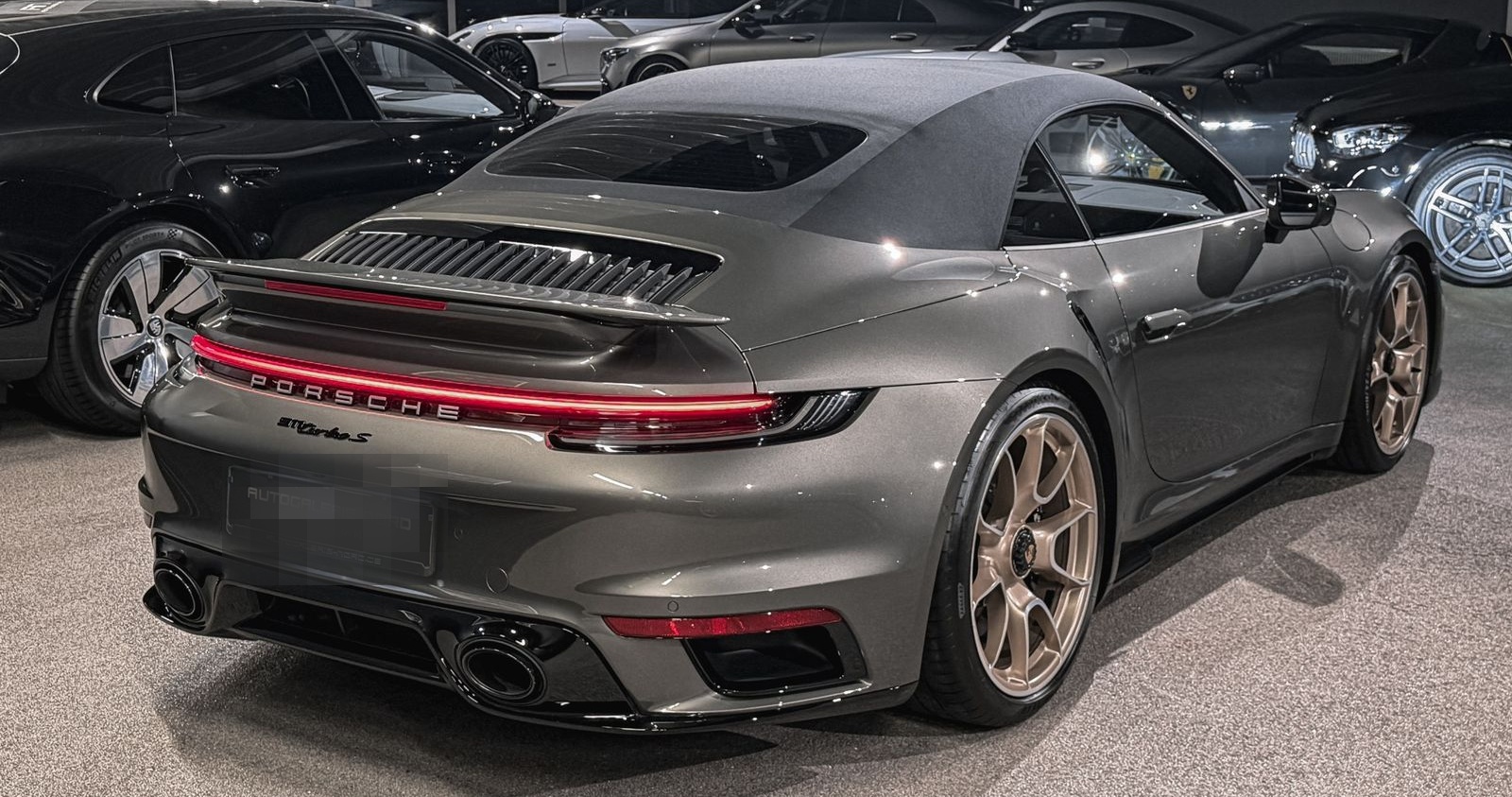 Porsche 911 Turbo S Cabrio Approved+Burmester+Nachtsicht foto 6