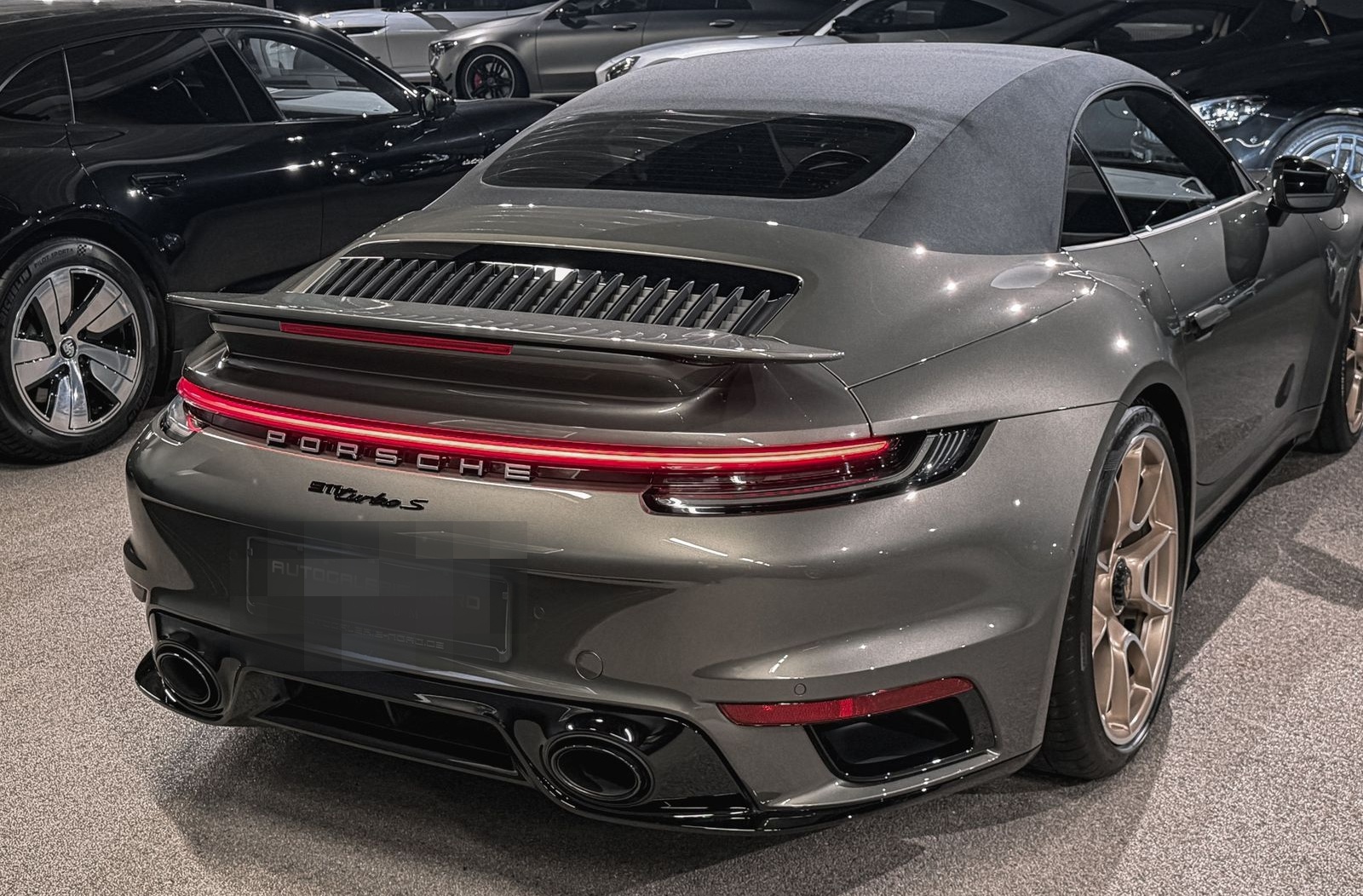 Porsche 911 Turbo S Cabrio Approved+Burmester+Nachtsicht foto 7
