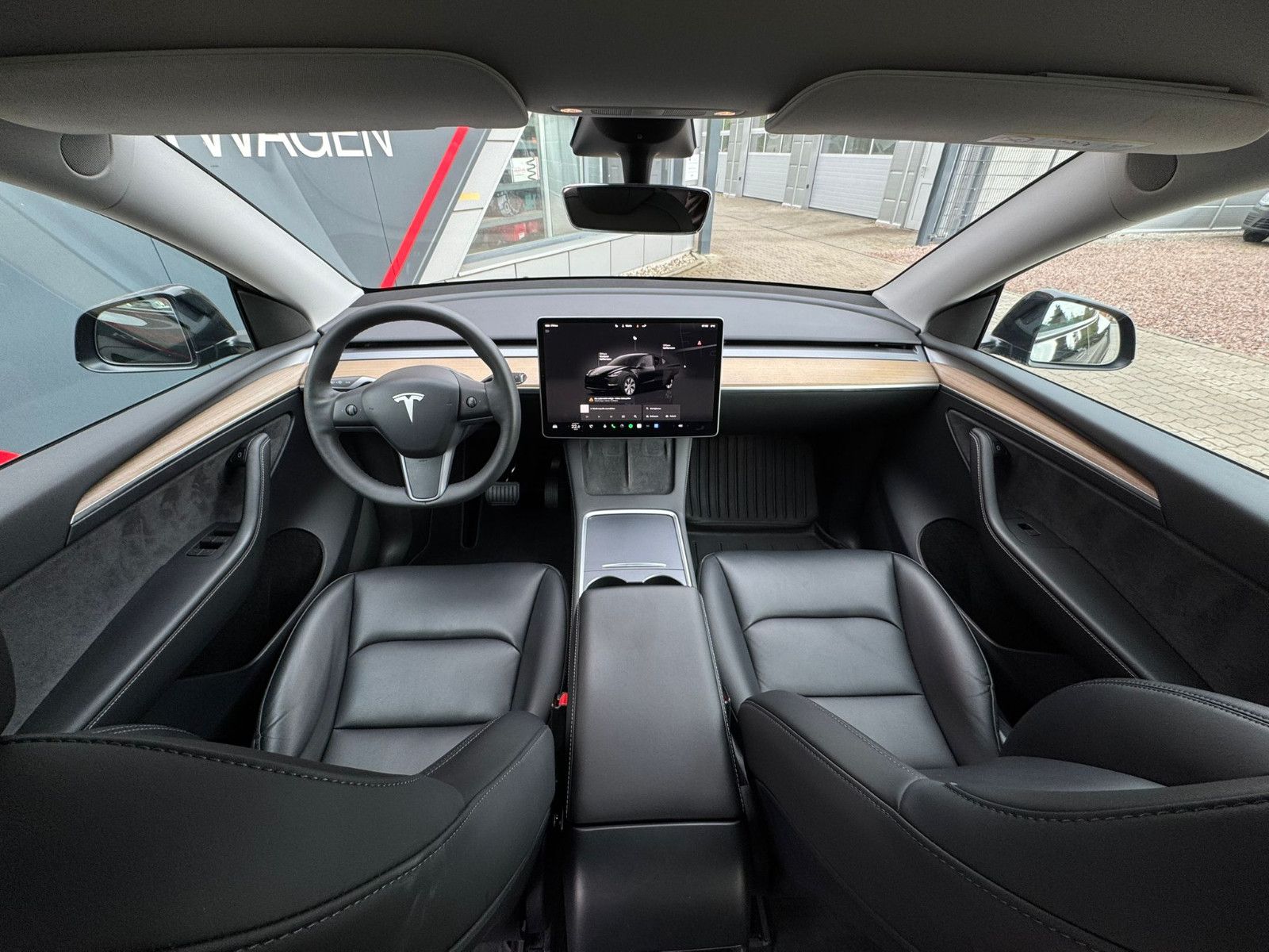 Tesla Model Y RWD Matrix LED Leder AHK SOH 94,4 foto 24