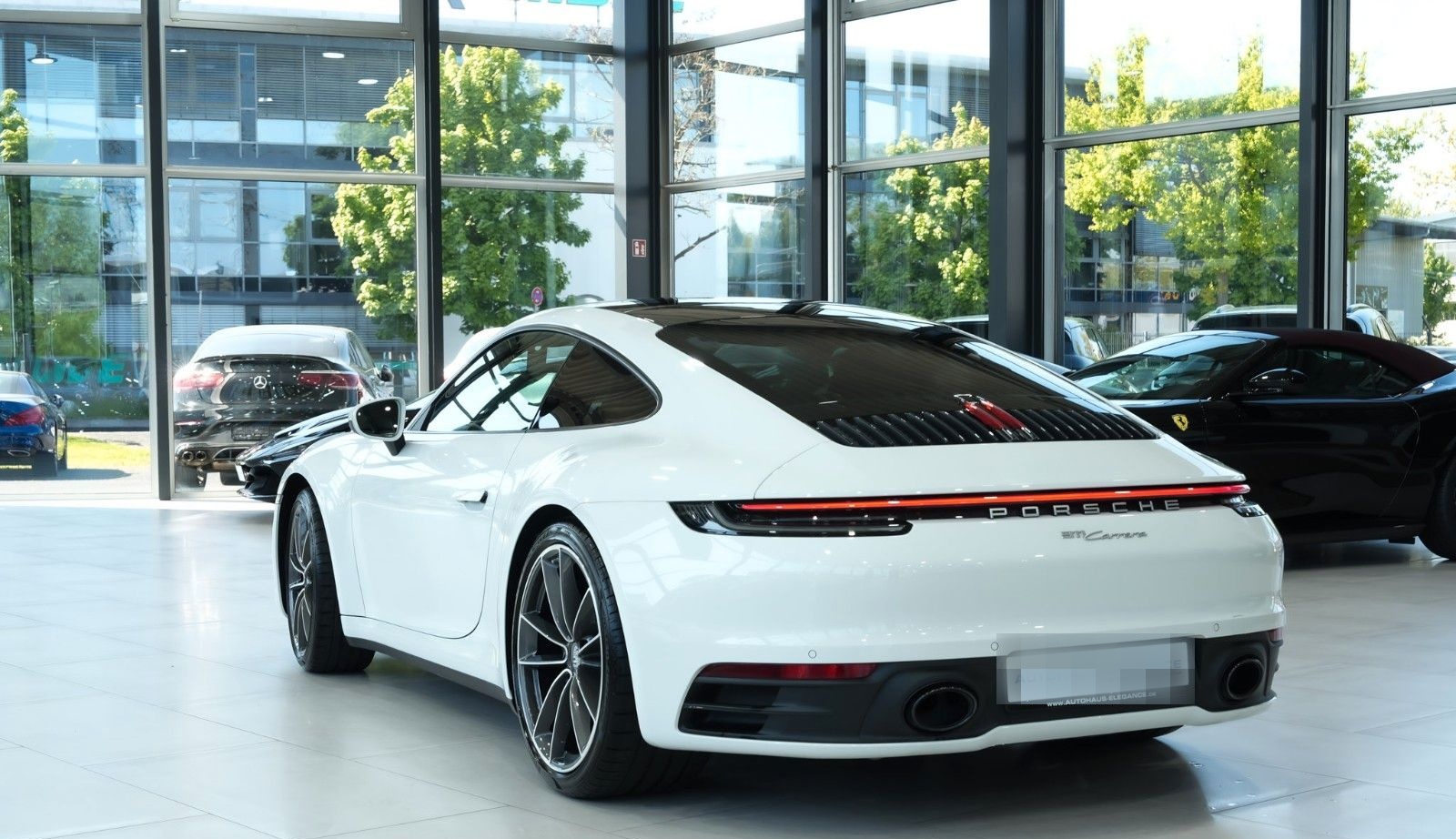 Porsche 911 Coupe*SPORTABGAS*SPORT-CHRONO*BOSE*GLASDACH foto 3