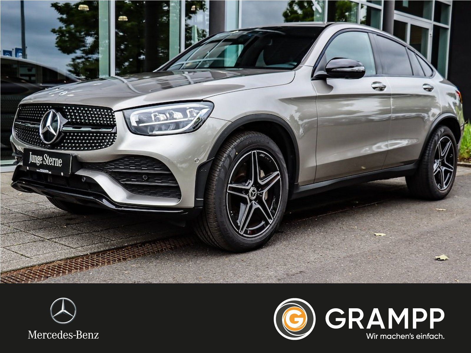 Mercedes-Benz GLC 300 d 4M Coupé AMG Air-Body Tempomat HUD