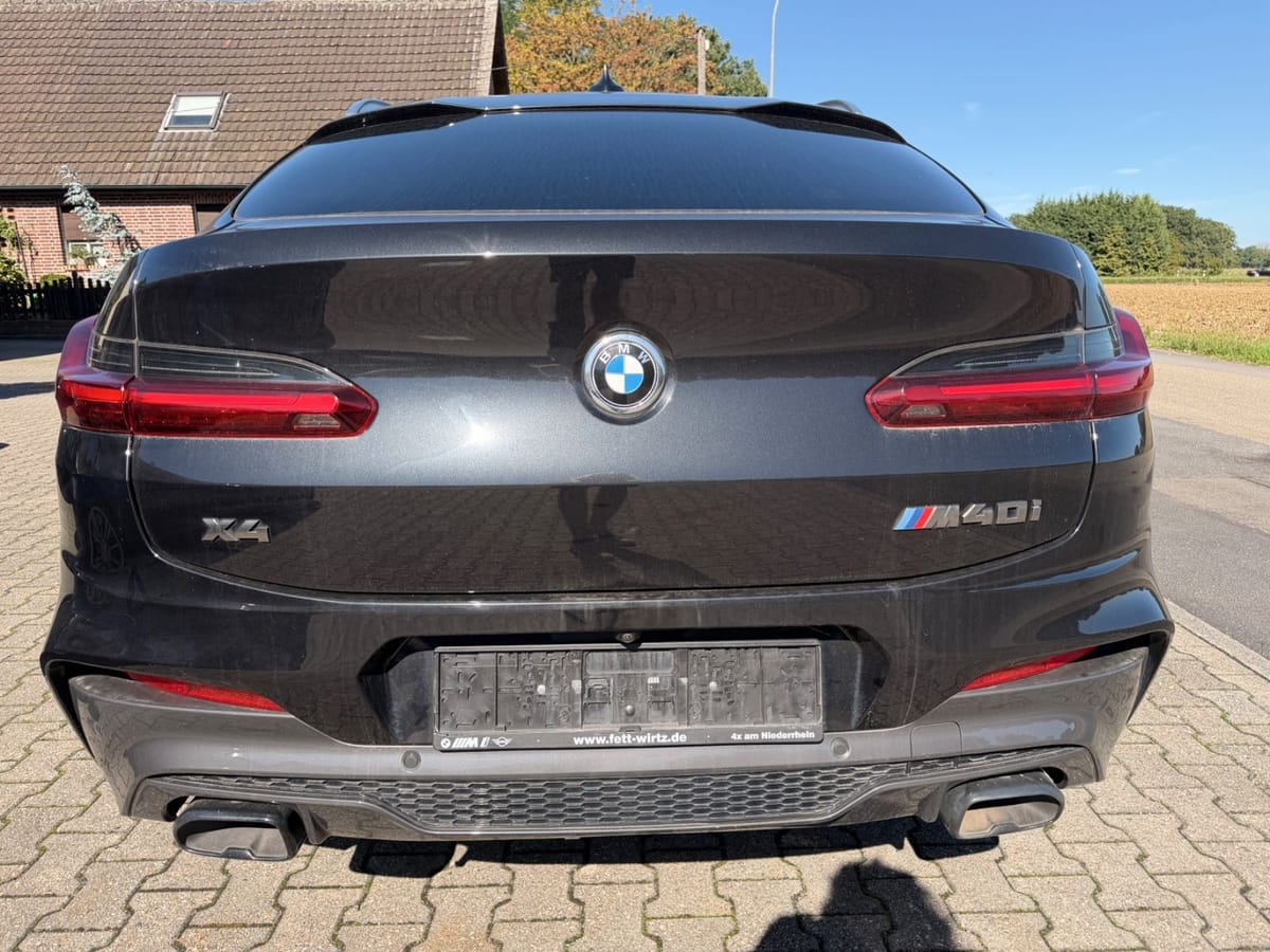 BMW X4 M40 i Panorama Leder schwarz Head-Up LED 19" foto 4