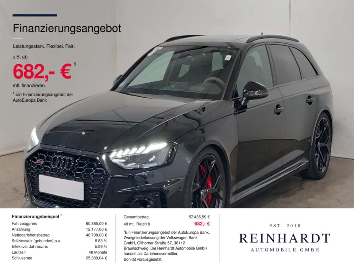 Audi RS4 AVANT COMPETITION PLUS BLACK/RS-AGA+/290KM/H