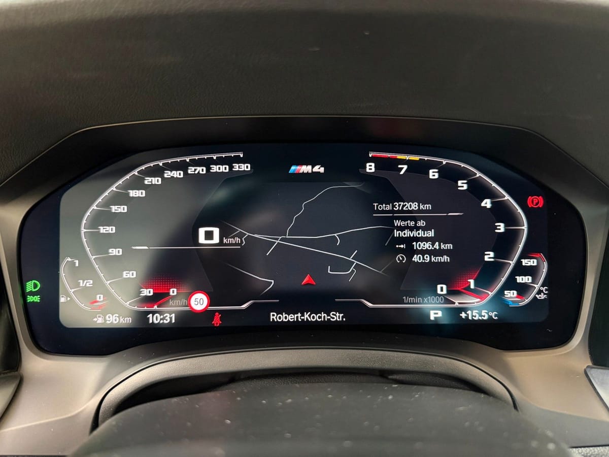 BMW M4 Coupe Competition HUD KAMERA H&R foto 25