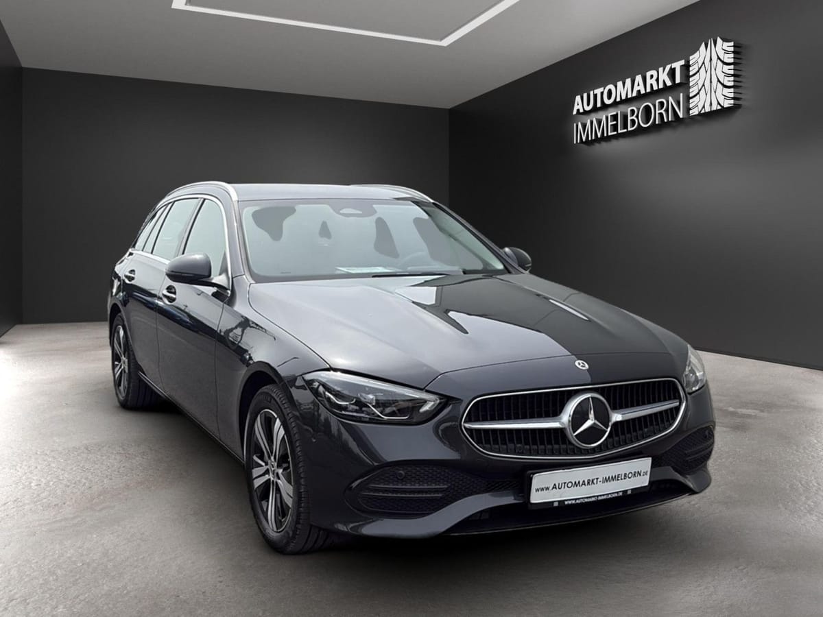 Mercedes-Benz C 300 T e AHK Kamera Distro LED Navi TeilLeder foto 2