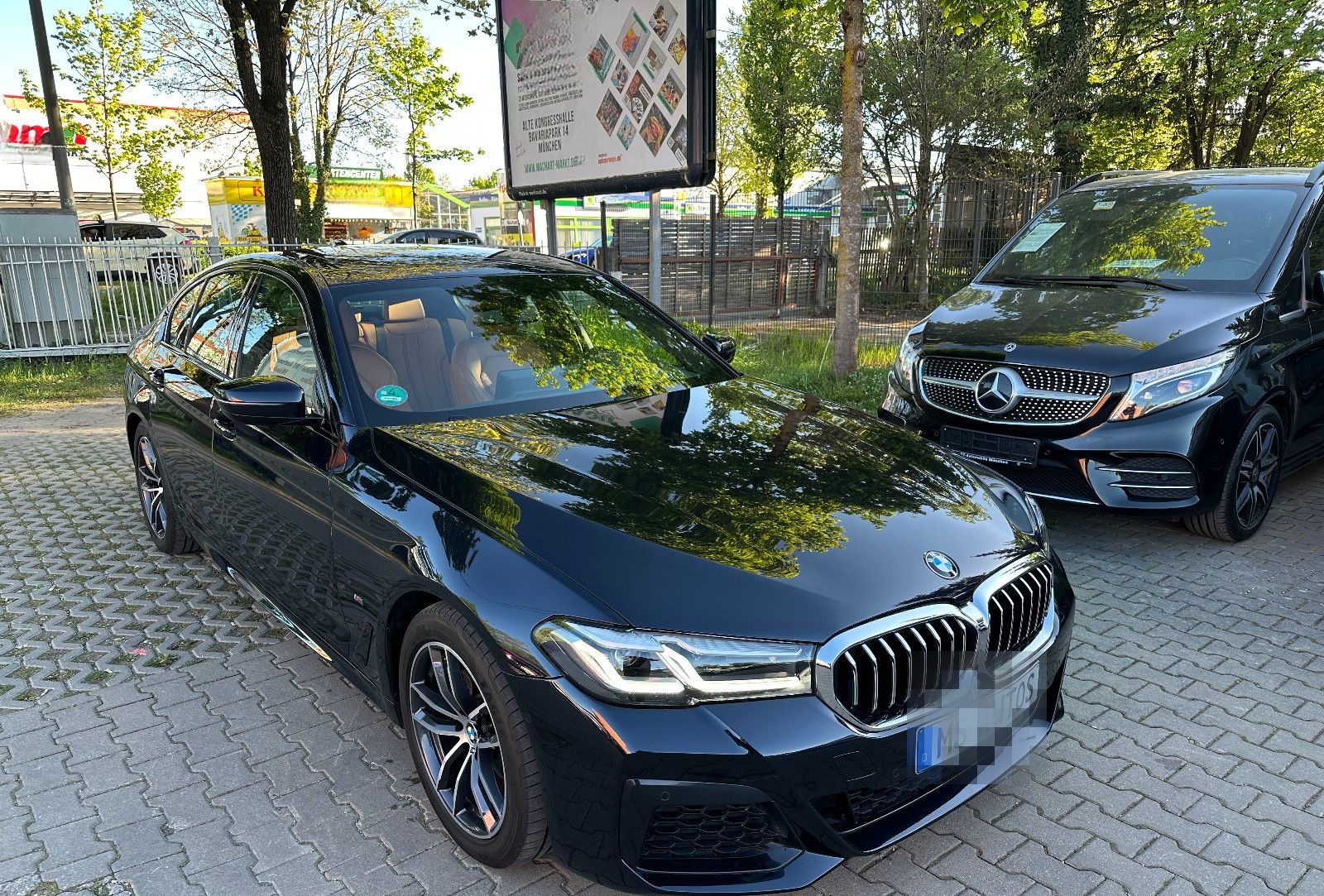 BMW 520d M-Sport*Glasdach*Harman*Kamera*AHK*4 Zonen foto 8