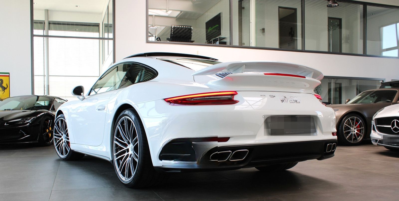 Porsche 911 TURBO COUPE SPORT-DESIGN/CHRONO/APPROVED NEU foto 3
