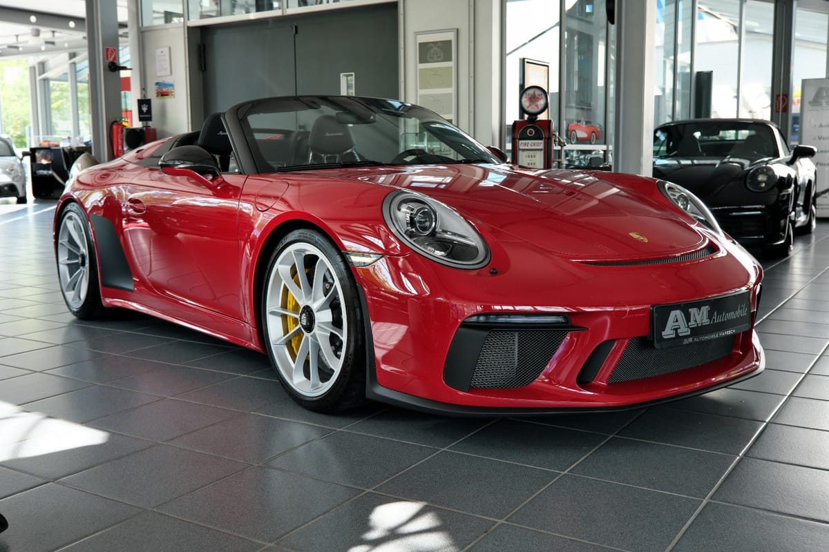 Porsche 991 Speedster Lift BOSE Deutsches FZ Limitiert foto 3