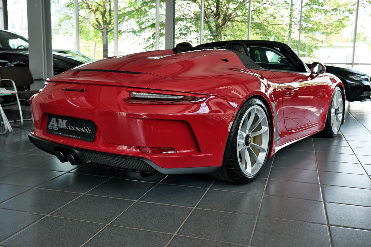 Porsche 991 Speedster Lift BOSE Deutsches FZ Limitiert foto 4