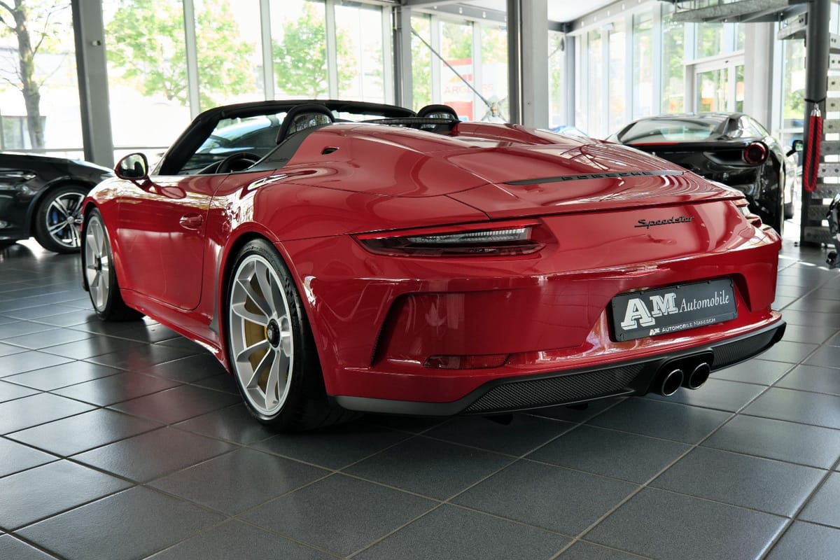Porsche 991 Speedster Lift BOSE Deutsches FZ Limitiert foto 6