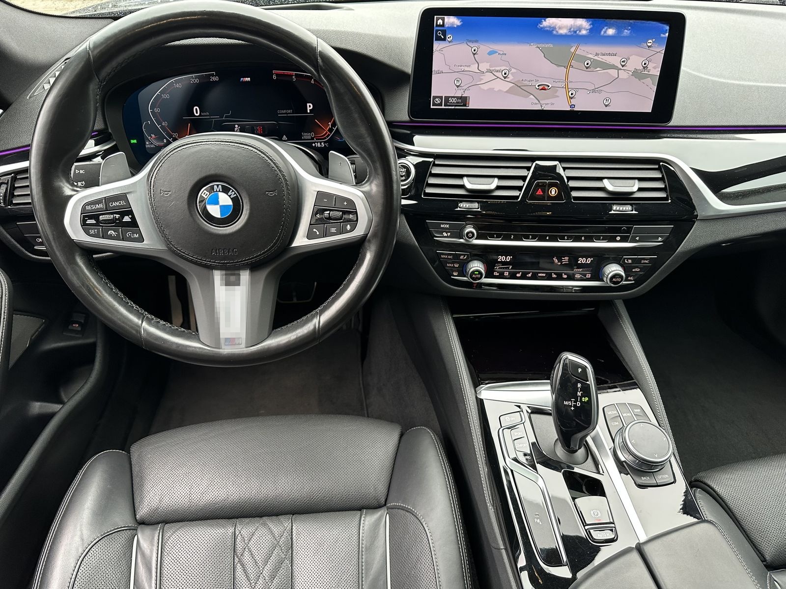 BMW 540d xDrive M-Sport NAV+LASER+HUD+20ZO+GLASDACH foto 11