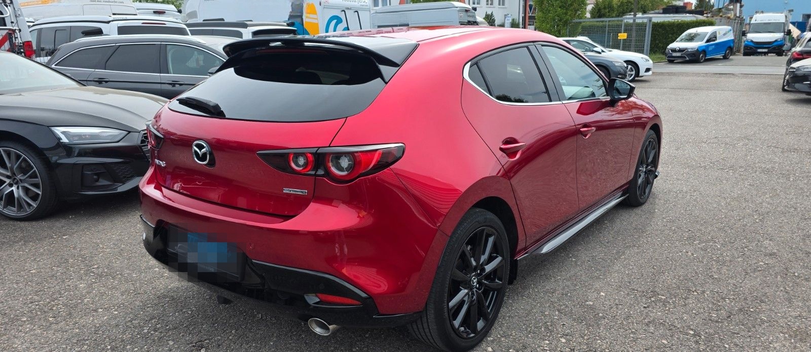 Mazda 3 Lim/Navi/LED/360Kam/ACC/HUD/AHK/Keyless/1Hand foto 3