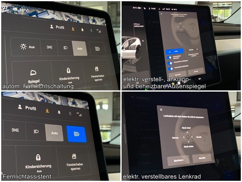 Tesla Model Y RWD Panorama 20"-Induction LED foto 15