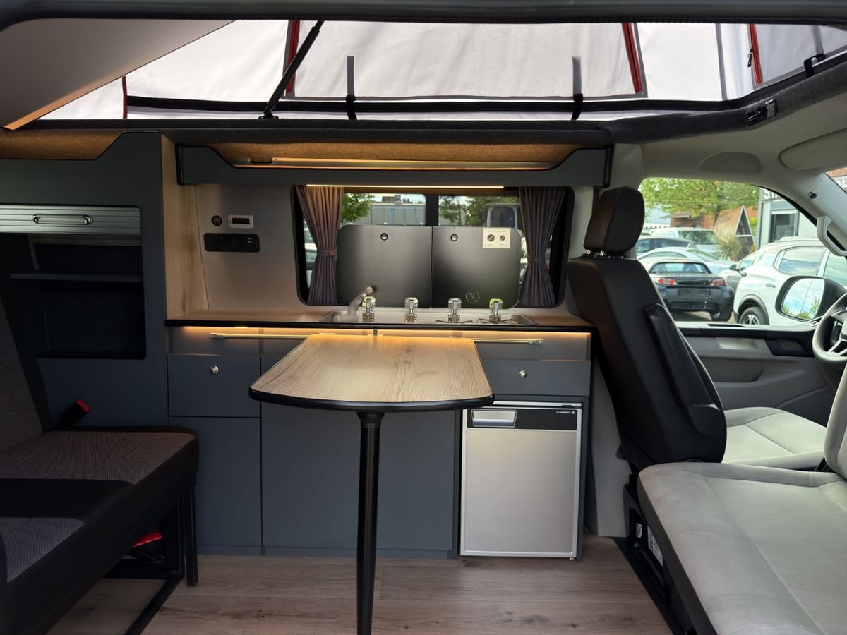 Volkswagen T6 California Küche Aufstelldach AHK Tempomat foto 22