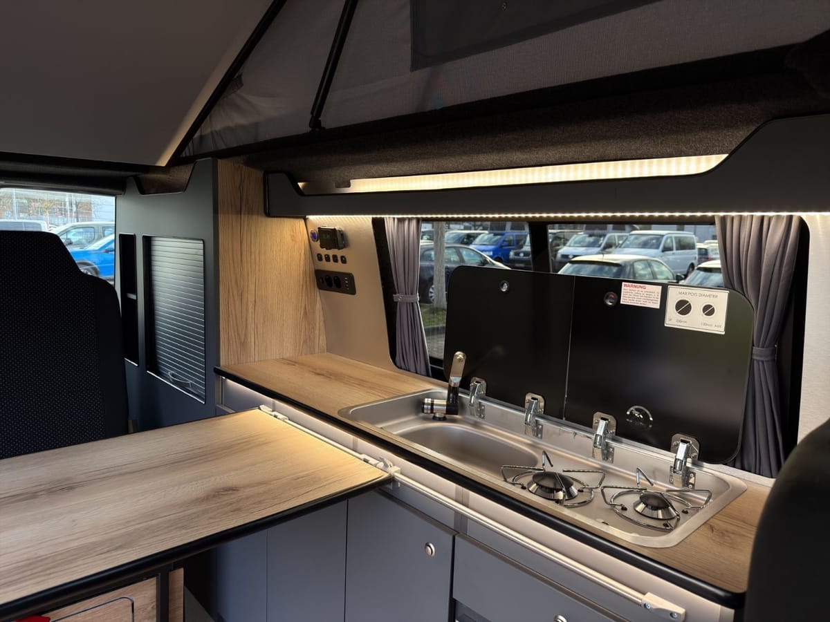 Volkswagen T6 California Küche Aufstelldach AHK Tempomat foto 4