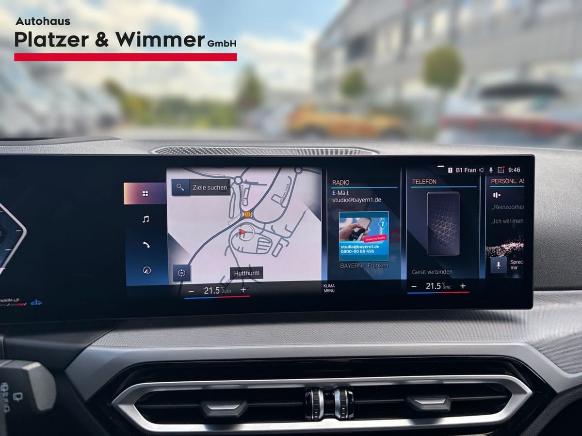 BMW 318 i Touring Park-Assistent HUD Navi Digitales foto 5